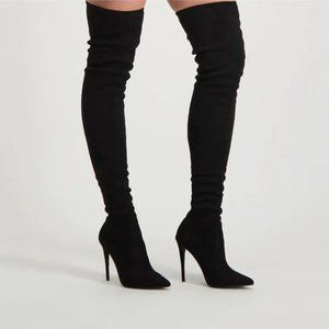 STEVE MADDEN Dominique Thigh-High Over-The-Knee Boots (SZ  10)